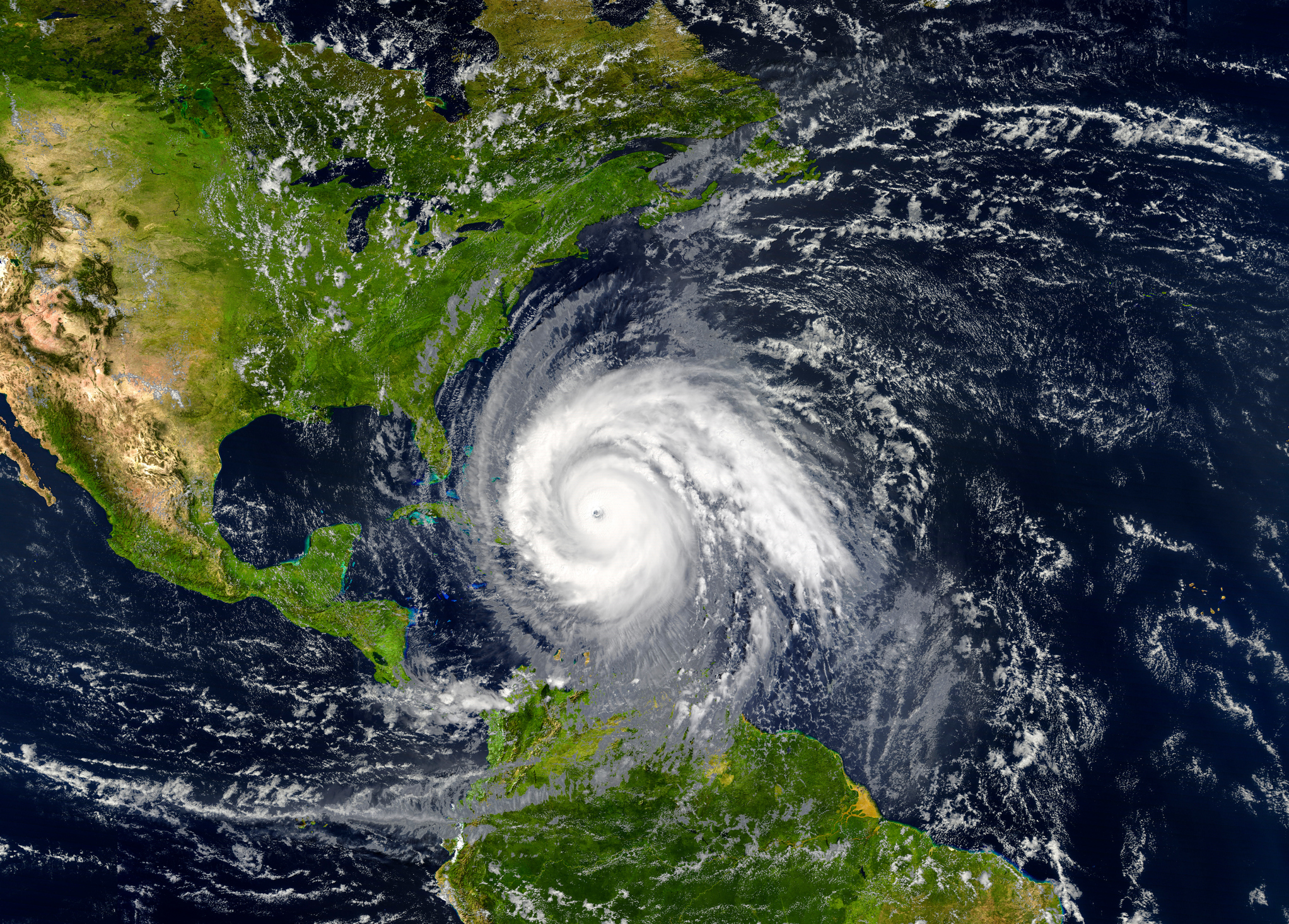 hurricane stock photo