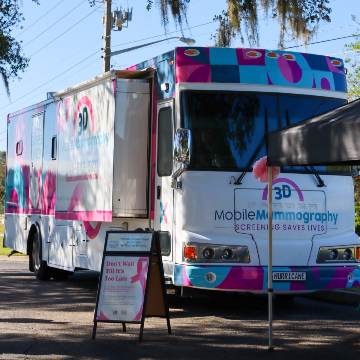 Photo of Mobile Mammography bus