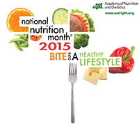 Nutrition month logo